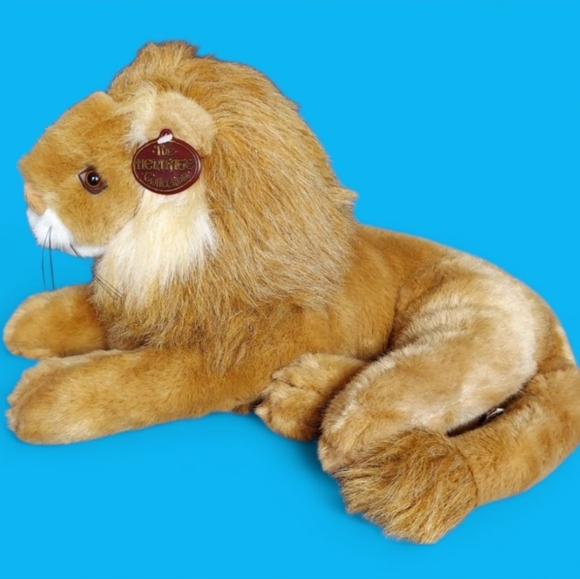 Vintage Ganz Heritage Collection Lion Plush Stuffed Animal 1985 20" - Picture 1 of 3